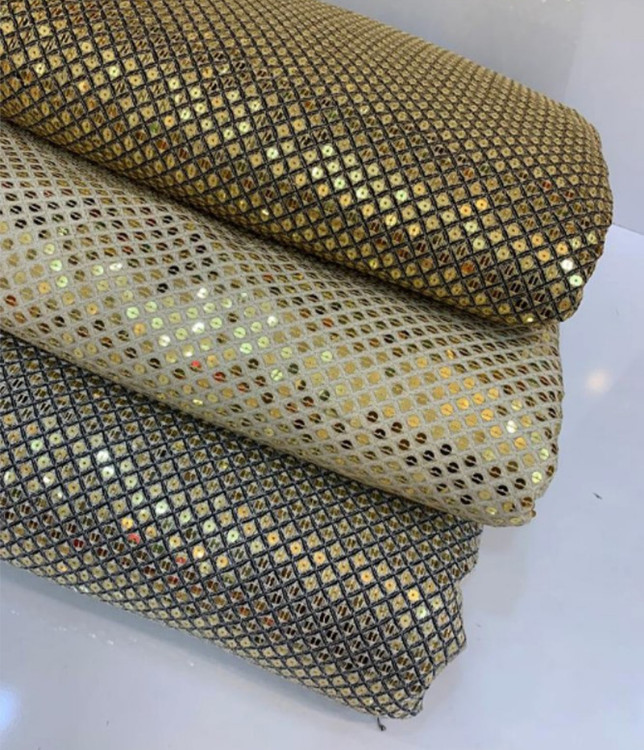 خرید پارچه لنین سوزندوزی و ستاره دوزی شیک و مجلسی