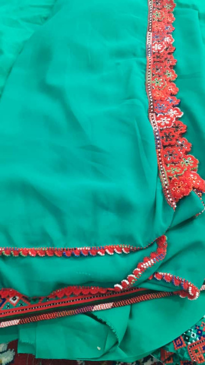 لباس موسوم دوز ، خرید و قیمت پشک بلوچی چابهاری اصل سبزودوز