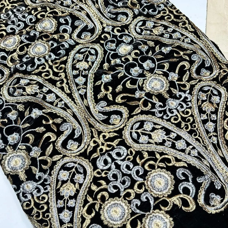 خرید و قیمت پارچه مخمل سوزندوزی