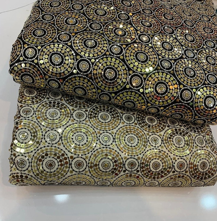 خرید و قیمت پارچه لنین سوزندوزی مخصوص کت، مانتو و خرجکار