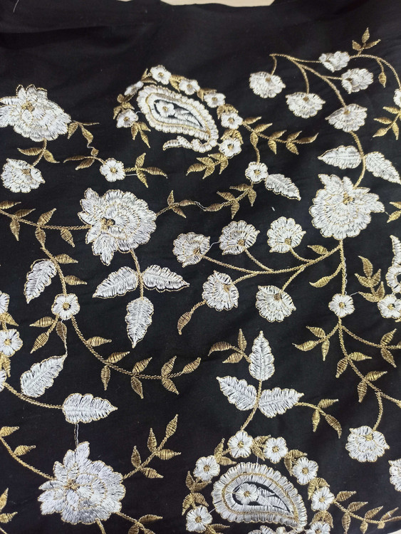 قیمت پارچه لنین سوزندوزی و خرید پارچه لینن سوزندوزی برای مانتو