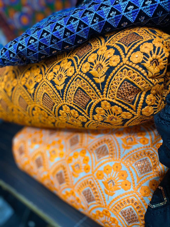 پارچه لنین سوزندوزی خرید و قیمت پارچه لینن سوزندوزی جنس درجه یک