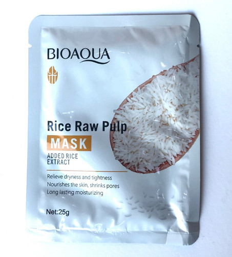 خرید و قیمت ماسک ورقه ای برنج خام بیوآکوا