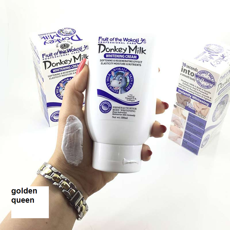 خرید و قیمت کرم سفیدکننده بسیار قوی شیر الاغ ووکالی اصل و درجه یک