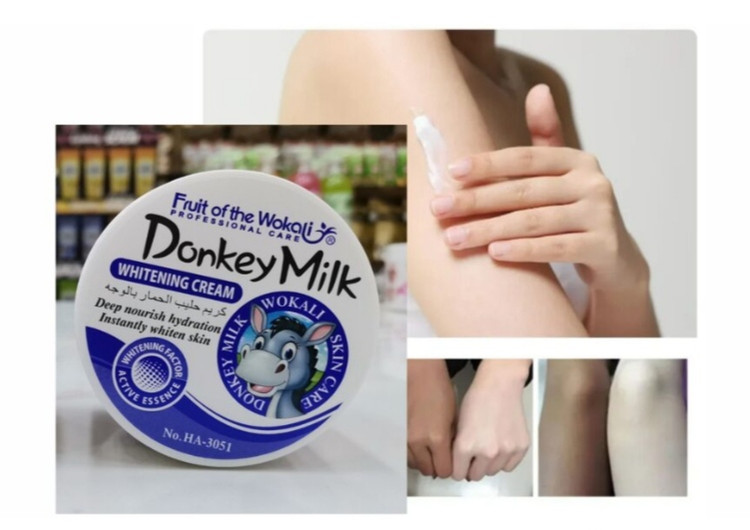 کرم سفید کننده پوست شیر الاغ وکالی اصله اصل درجه یک اWOKAL خرید و قیمت