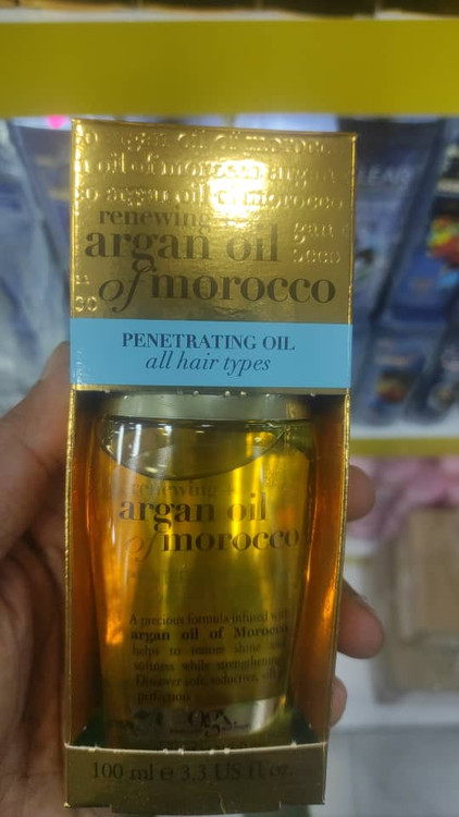 روغن مو OGX مدل Argan Of Morocco حجم 100 میل اصل و درجه یک ارجینال خرید و قیمت