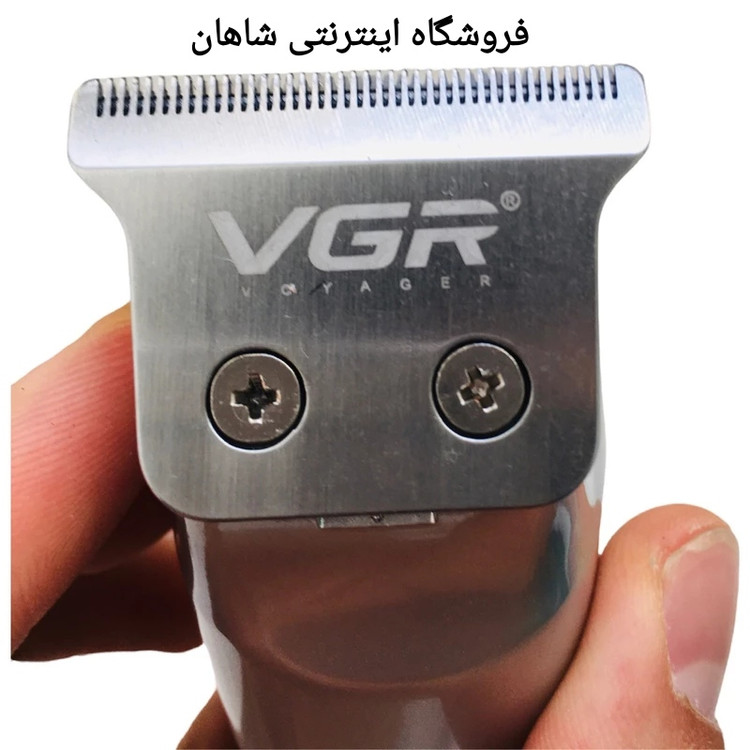 خرید و قیمت خطزن وی جی ار 919 دارای تیغههای از جنس استیل پیشرفته و به شکل تی (T) است که با جدیدترین تکنولوژی روز ساخته شده است.