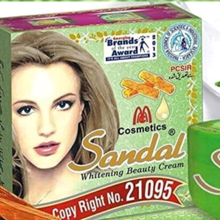 خرید و قیمت کرم سفیدکننده قوی پوست صورت صندل اصل و درجه یک از چابهار