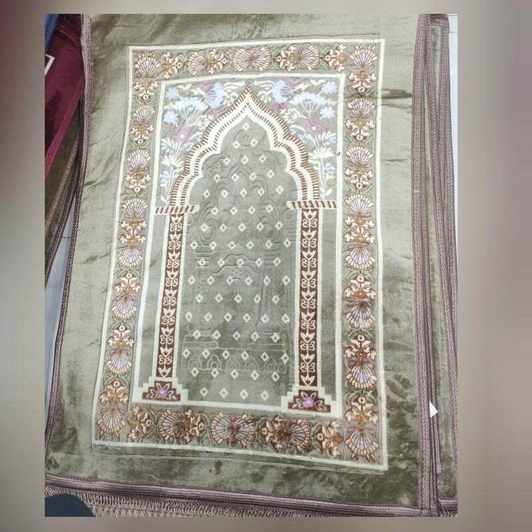 خرید جانمازی بزرگ مخمل وارداتی دبی