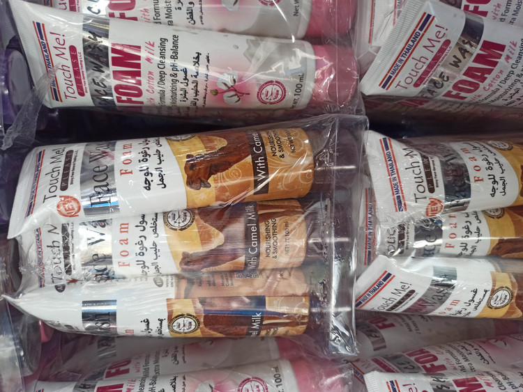 سفارش اینترنتی فیس واش شستشوی صورت تاچ می شیر شتر اصل عربی