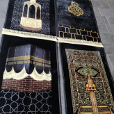 خرید و قیمت سجاده وارداتی جنس مخمل درجه یک با زیره ترمزدار و سایز بزرگ