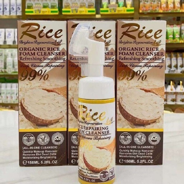 خرید و قیمت فوم براش دار بزرگ عصاره برنج WOKALI حجم 150 میل