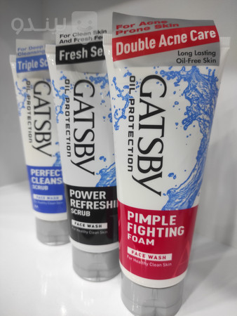 خرید و قیمت فوم شستشو صورت گتسبی ضد جوش مراقبت از آکنه دوگانه Gatsby pimple fighting foam