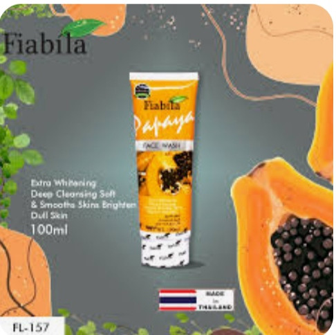 سفارش اینترنتی فیس واش پاپایا Fiabila روشن کننده پوست اصل
