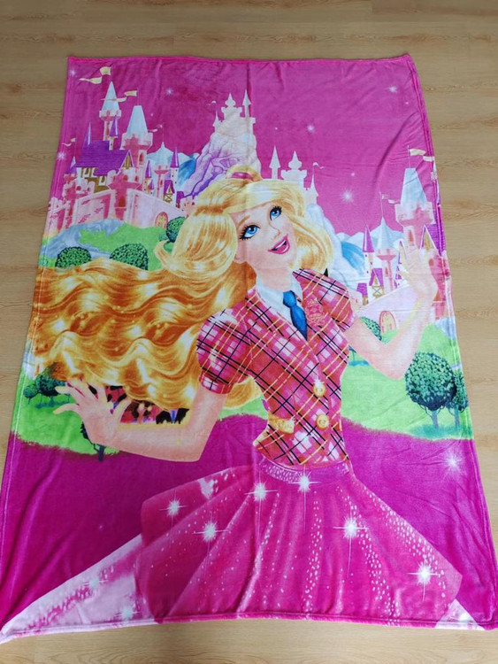 خرید و قیمت پتو کودک طرح پرنسس صورتی