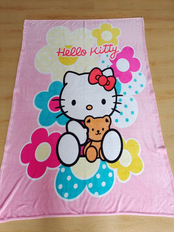 خرید و قیمت پتو کودک طرح کیتی