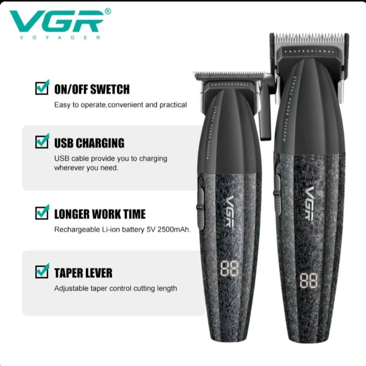 خرید اینترنتی ماشین اصلاح سر و صورت وی جی آر مدل اصل و درجه یک V_640