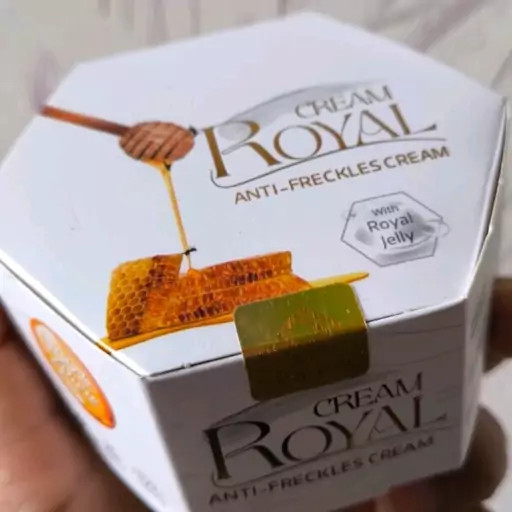 سفارش اینترنتی کرم ژل رویال ضدلک بسیار قوی و درجه یک، کرم رویال اصل با سفیدکنندگی عالی بدون صابون اصلی و تضمینی 50gr