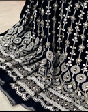 خرید و قیمت پارچه های مخمل سوزندوزی بسیار شیک و جذاب مناسب برای مانتو، کت خانم های شیک پوش