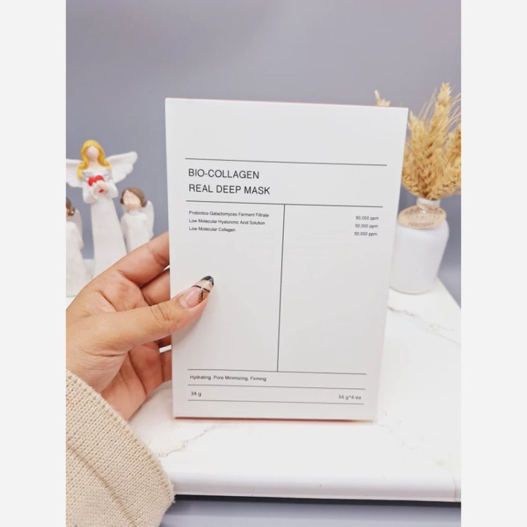 قیمت و خرید ماسک صورت مدل بایو کلاژن و سفت کننده و ضد چروک اصل کره (تکی یک ورقه ای)