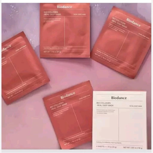 قیمت و خرید ماسک صورت مدل بایو کلاژن و سفت کننده و ضد چروک اصل کره (تکی یک ورقه ای)