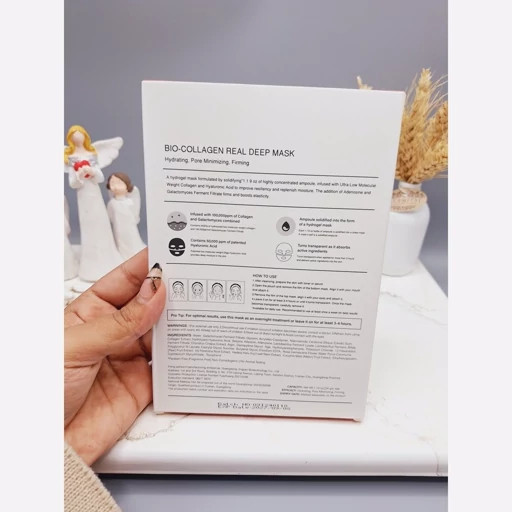 سفارش و خرید ماسک صورت مدل بایو کلاژن و سفت کننده و ضد چروک اصل کره (تکی یک ورقه ای)