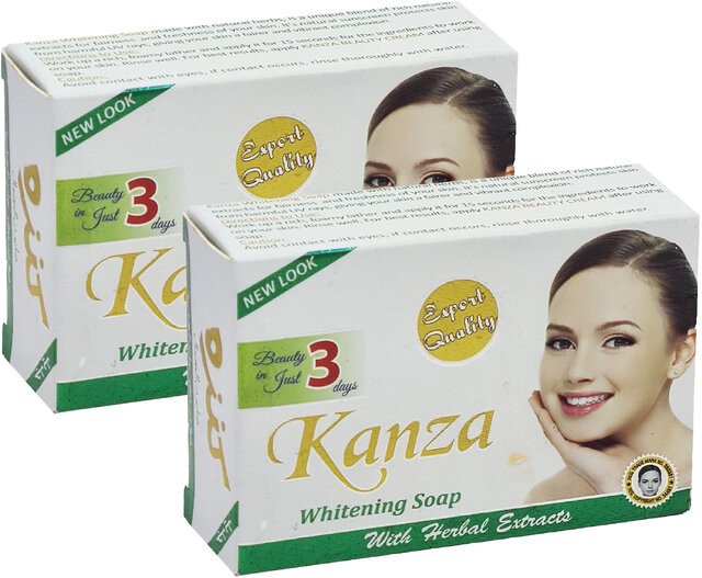 قیمت خرید صابون سفیدکننده بسیار قوی کنزه اصل و درجه یک ضدلک و ضدجوش عالی پوست