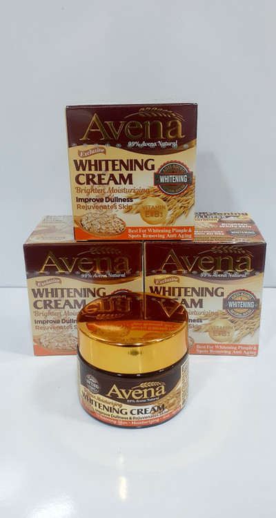 سفارش اینترنتی کرم سفید کننده صورت جو دوسر و جوانه گندم آونا Avena اصل و درجه یک