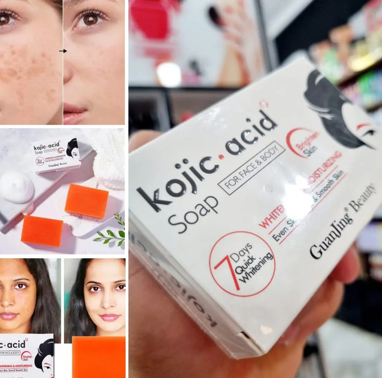 قیمت و خرید اینترنتی صابون سفیدکننده فوری و بسیار قوی کوجیک اسید ضدلک عالی و پرطرفدار اصلی